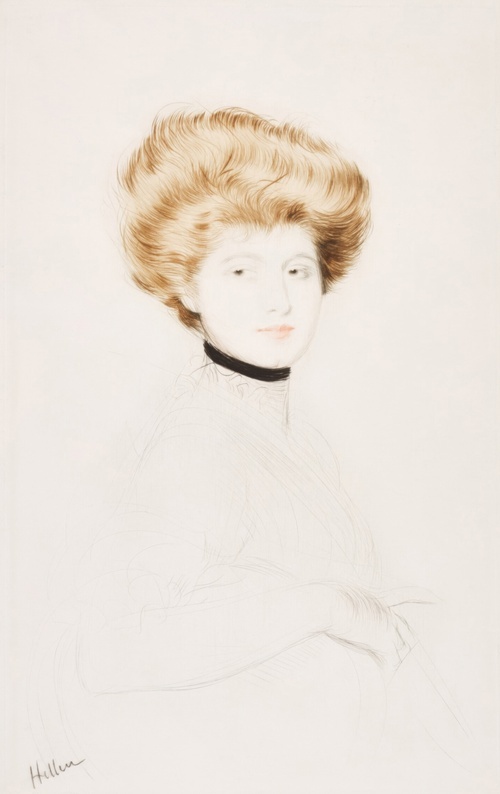 Woman with a Velvet Collar