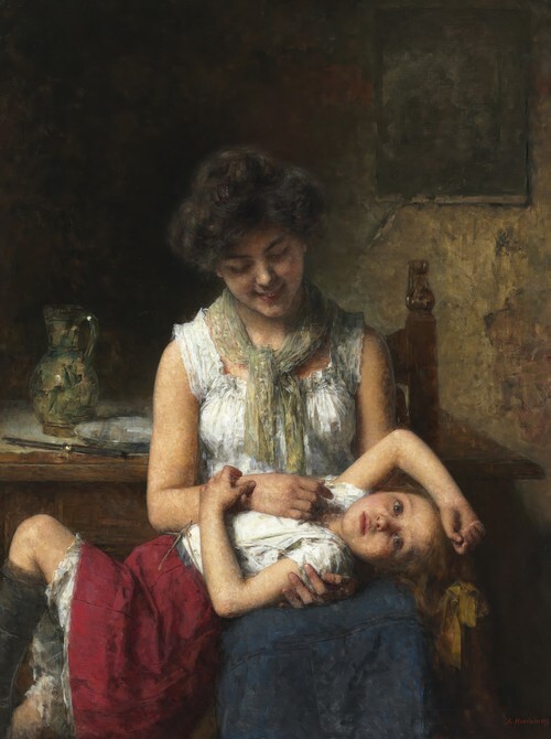 Moody Girl 1904