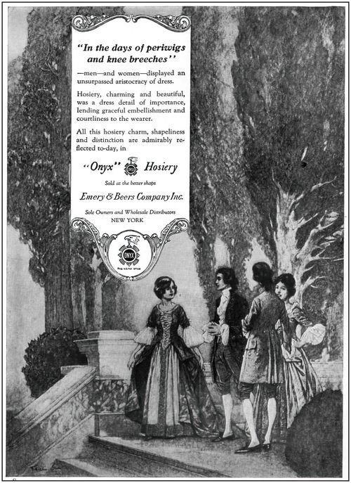Hosiery Ad