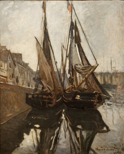 Fishing Boats At Honfleur