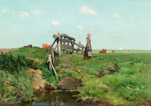 Landscape in Domburg 1879