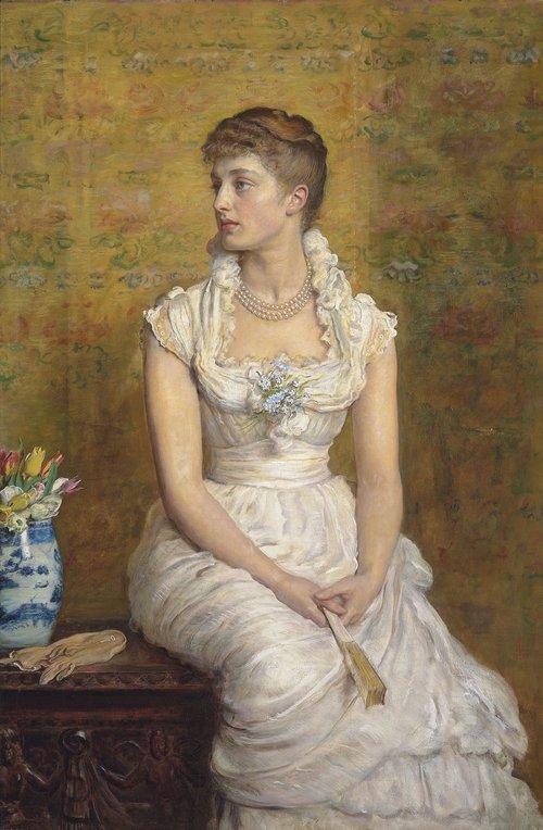 Portrait of Lady Campbell 1884
