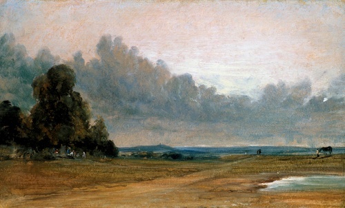 A View on Hampstead Heath with Harrow in the Distance