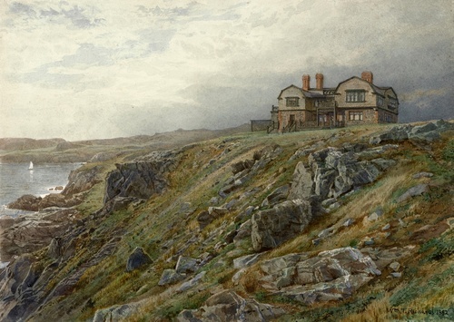 Graycliff, the Artist's Home, Newport, Rhode Island 1882