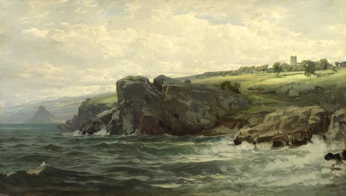 Tower on the Cornish Coast 1878
