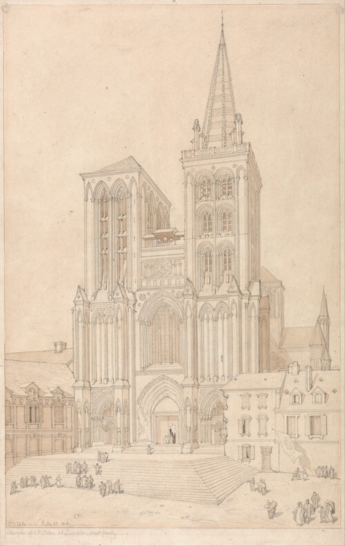 St. Peter at Lisieux, Normandy - West Front