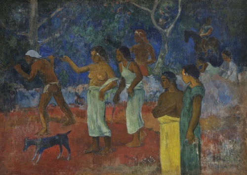 Scene from Tahitian Life