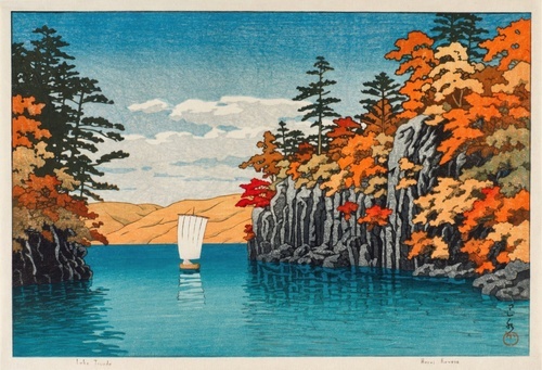 Lake Towada 1952
