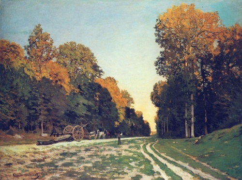 Drumul de la Chailly la Fontainebleau