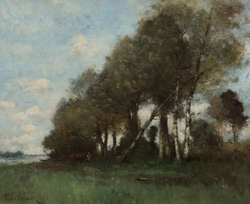 Landscape at Picquigny on the Somme
