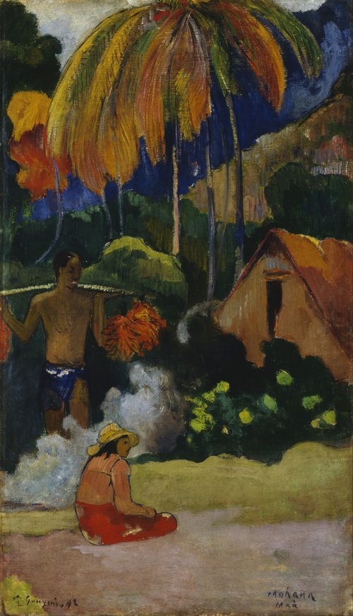 Landscape in Tahiti