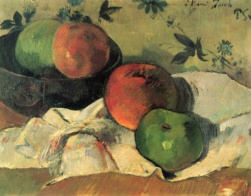 Apples and Bowl, or Still Life with Friend Jacob
