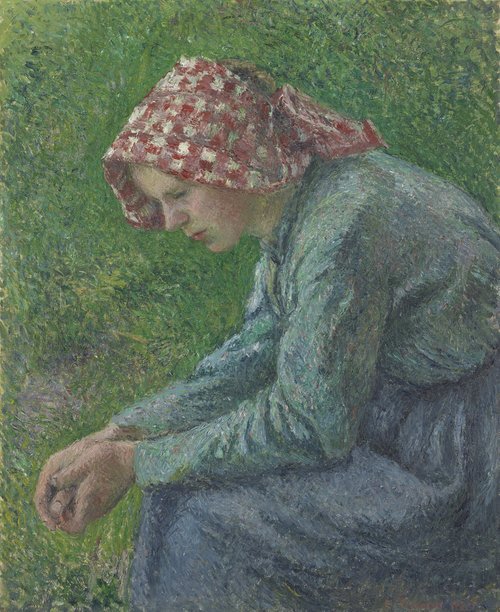 A Seated Peasant Woman