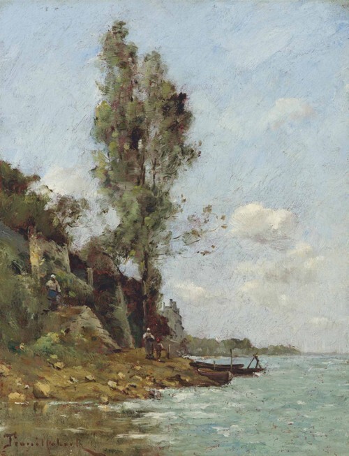 The Loire at Candes near the Château de Monsoreau
