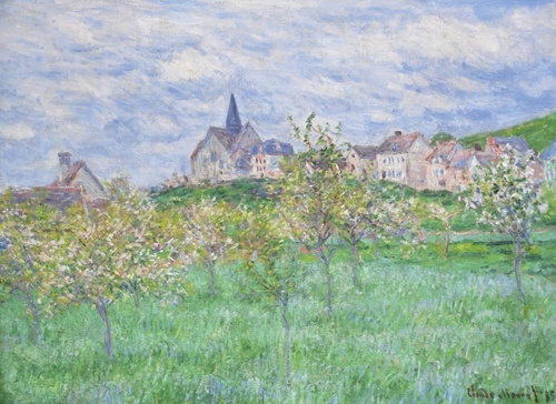 Spring in Giverny, Morning Effect