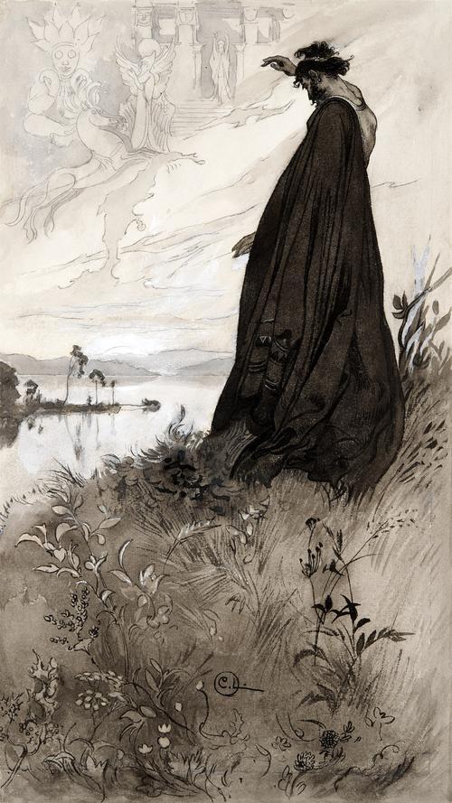 Illustration to Singoalla The Wind Is My Lover