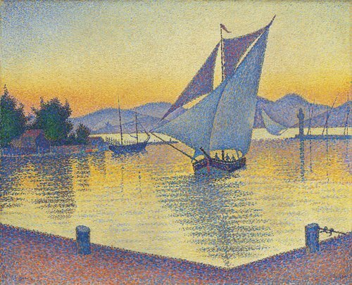 The Port at Sunset