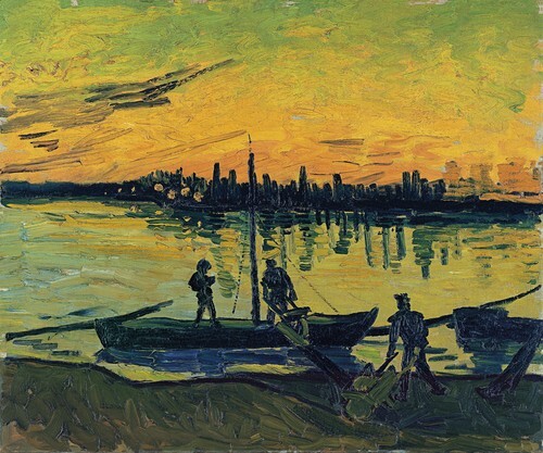 Stevedores in Arles (Coal Barges)