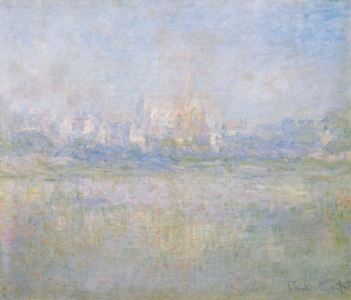 Vetheuil in the Fog