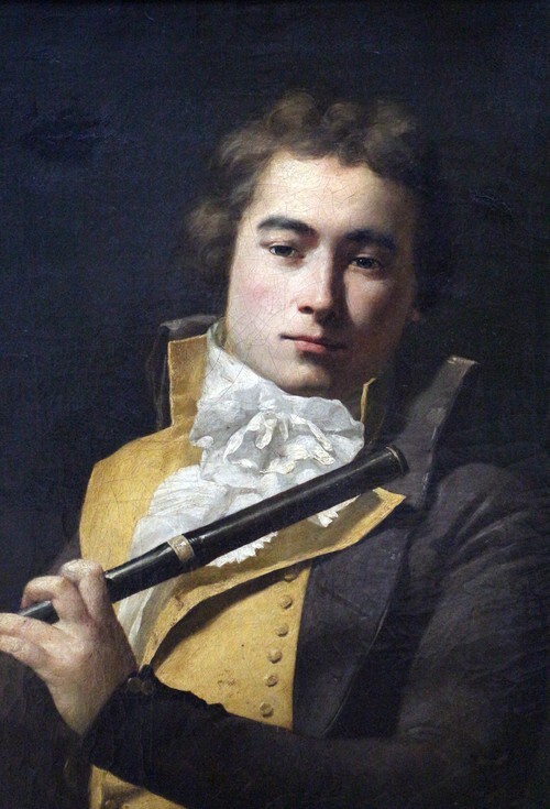 Portrait of flutist François Devienne