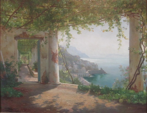 The Amalfi Coast viewed from Convento dei cappuccini.