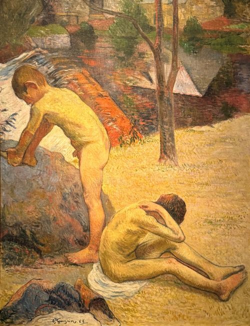 Breton Boys Bathing
