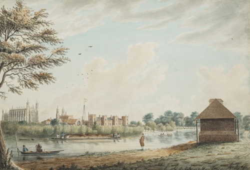 Eton College, from across the river Thames