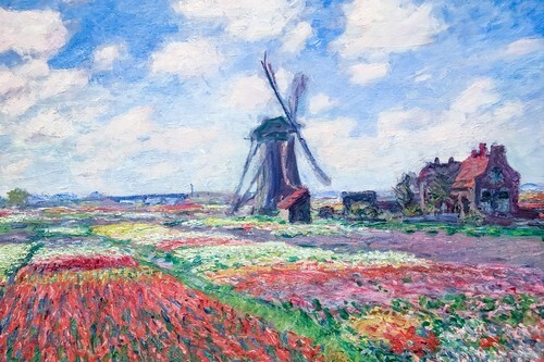 Champs de tulipes en Hollande