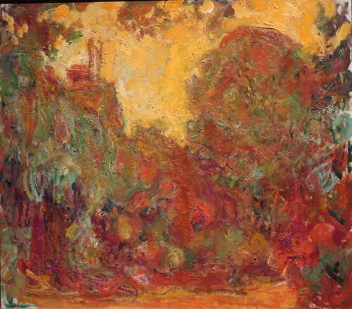 The Artist's House Seen from the Rose Garden