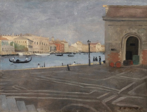 Venice, the Old Customs House and the Grand Canal