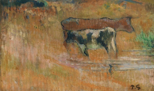 The Cow and Her Calf