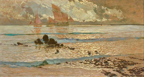 Sailing Boat at Sunset