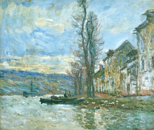 The Seine at Lavacourt, Winter
