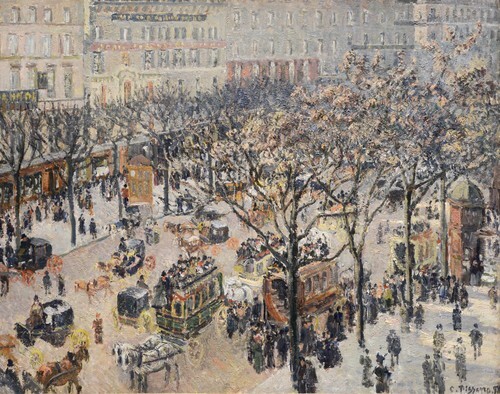 Boulevard des Italiens, Matin, Lumière du Soleil