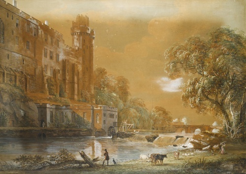Warwick Castle from the River Avon
