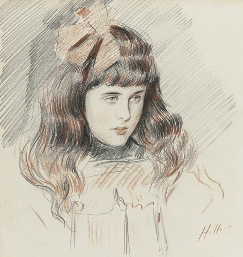 Portrait of Ellen Helleu, the artist's daughter