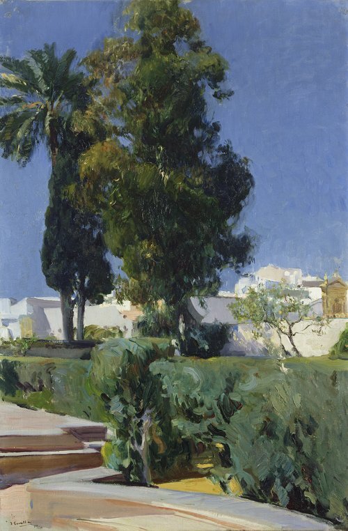 Corner of the Garden, Alcazar, Sevilla 1910