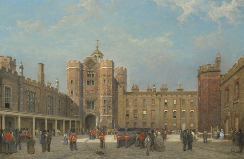 Changing of the Guard at St. James's Palace, London