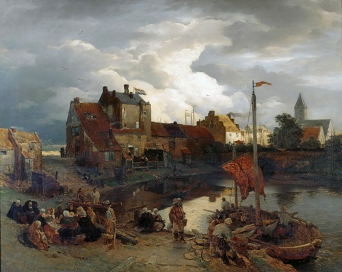 In the port of Ostend