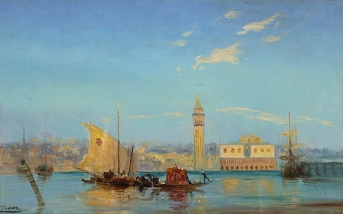 A View of the Molo and the Palazzo Ducale, Venice