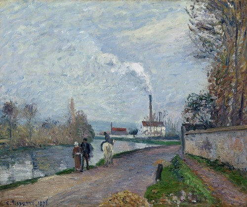 The river Oise at Pontoise