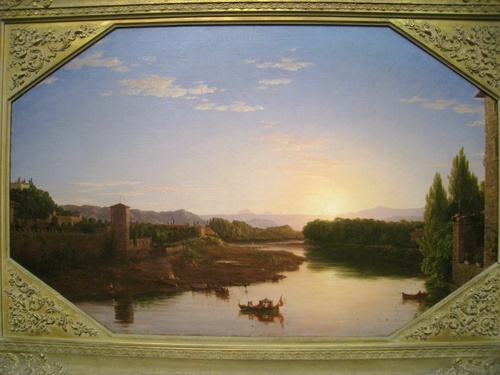 View on the Arno, near Florence