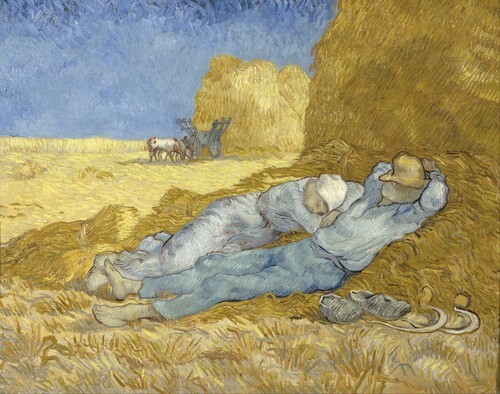 1890 Noon – Rest from Work (after Millet)