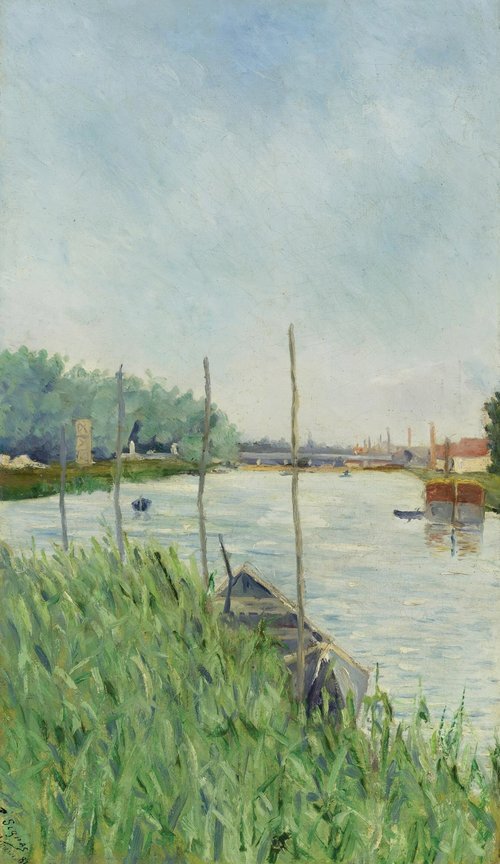 Study, Asnières 1882