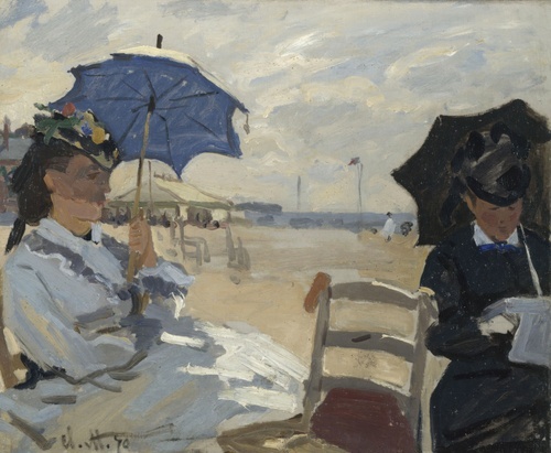 On the Beach at Trouville