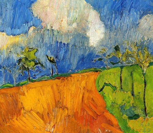 Das orange Feld