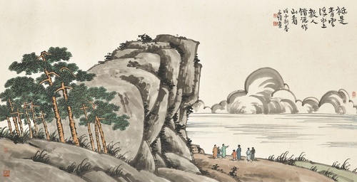荊江口에서 본 군산의 착각