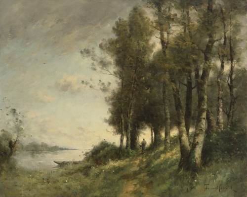 A Pond near Nangis 1895