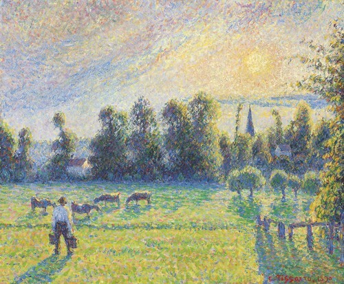 Pastvina, Západ slunce, Eragny