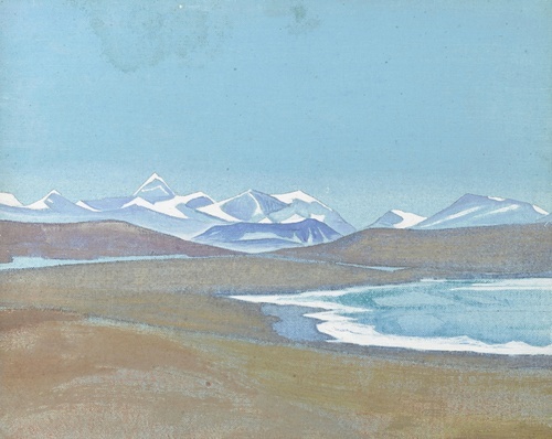 Himalayas from Ting-kye Dzong